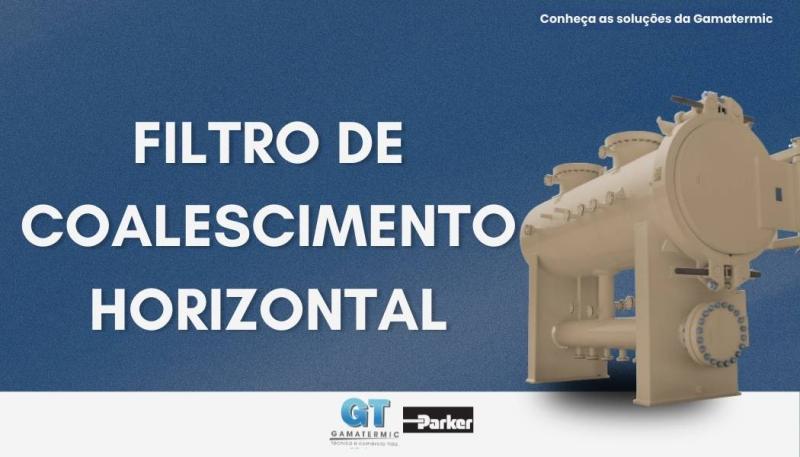 Filtro de Coalescimento Horizontal Parker: proteção avançada para sistemas de gás