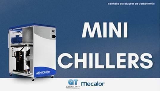 Mini Chiller MCA: refrigeração precisa e compacta para processos de pequeno porte