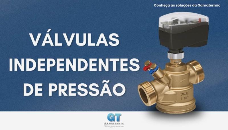 Válvulas independentes de pressão (PIBCV): precisão e controle em sistemas de HVAC