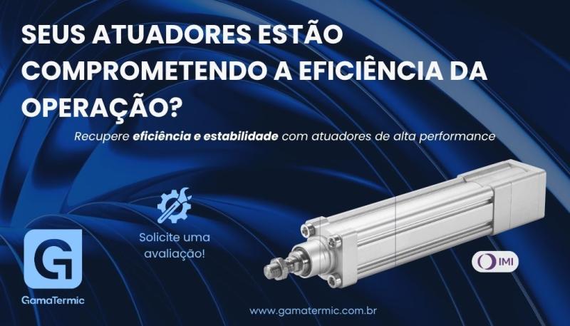Atuadores industriais: precisão e confiabilidade para processos mais eficientes