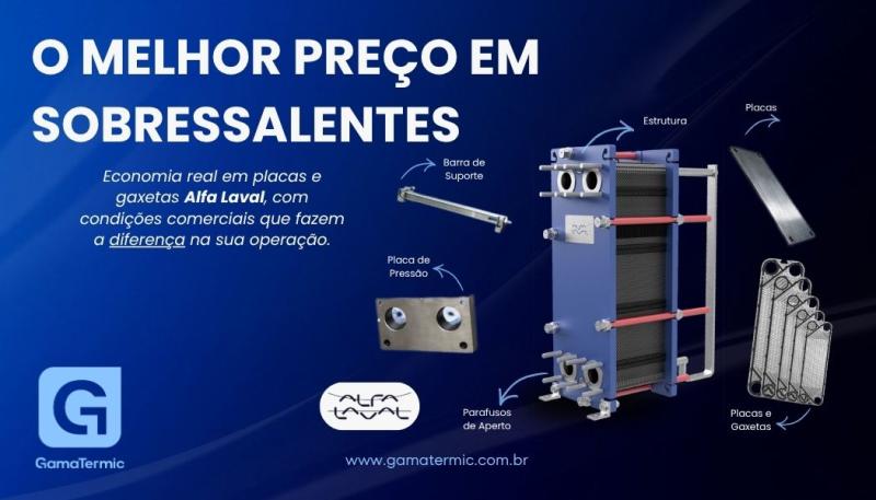 Sobressalentes para Trocadores de Calor: o impacto direto na eficiência e continuidade da operação